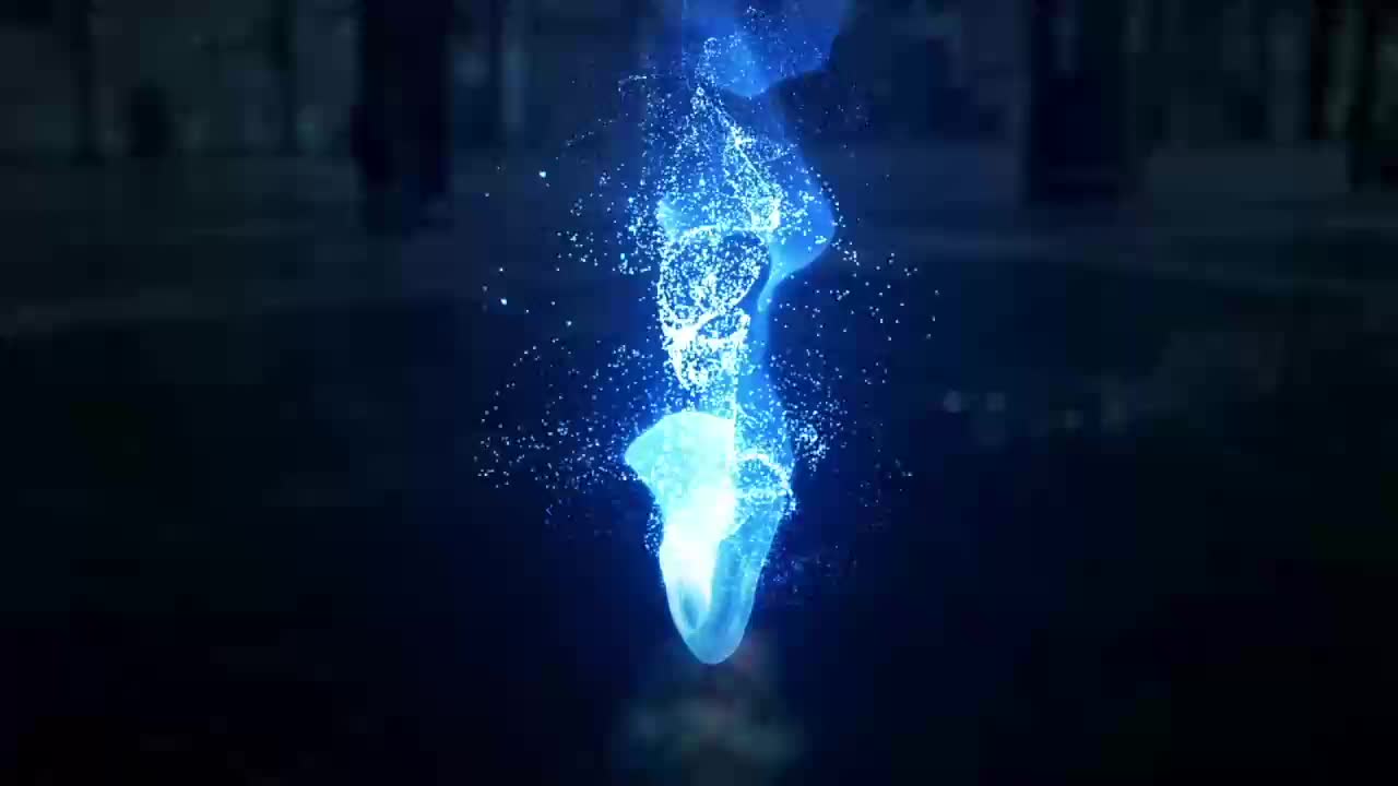 Download Blue Fire Particels HD Live Wallpaper For PC