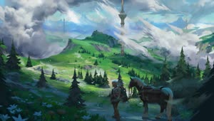 After The Rain Legend Of Zelda Breath Of The Wild HD Live Wallpaper For PC