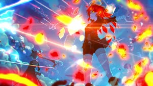 Anime Girl Battle HD Live Wallpaper For PC