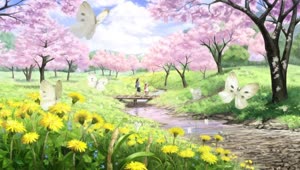 Walking In Spring HD Live Wallpaper For PC