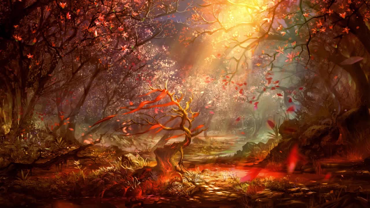 Download Blossom Forest HD Live Wallpaper For PC