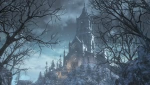 Snow Castle Dark Souls 3 HD Live Wallpaper For PC