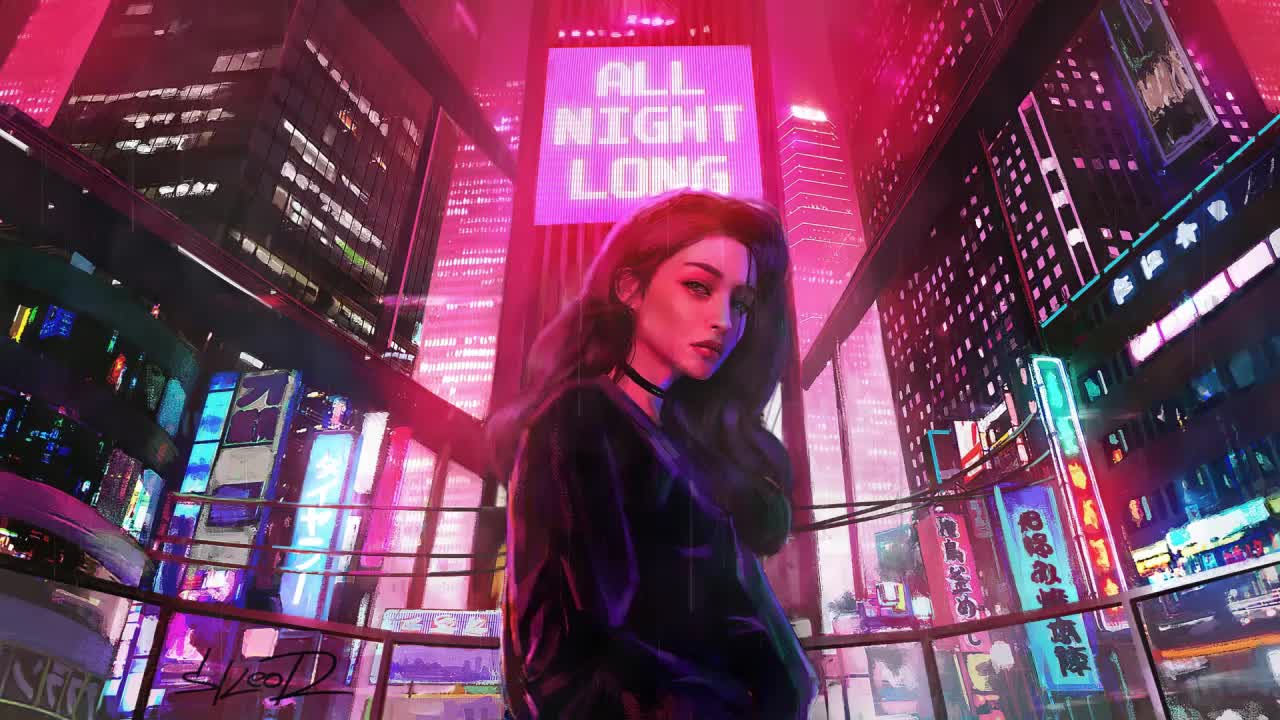 Download City Girl HD Live Wallpaper For PC