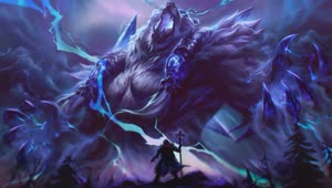 The Relentless Storm Volibear League Of Legends HD Live Wallpaper For PC