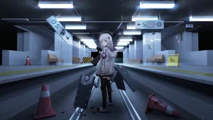 Aa 12 In Metro Station Girls Frontline HD Live Wallpaper For PC