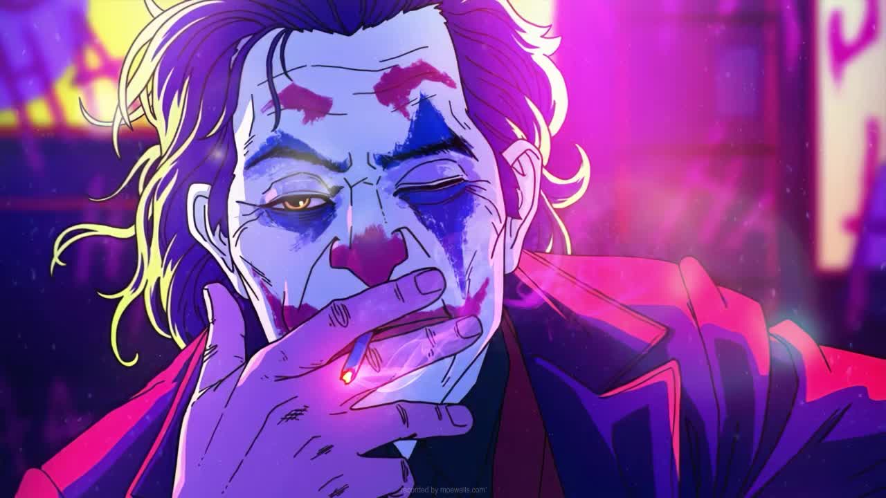 Download Joker Smoking HD Live Wallpaper For PC