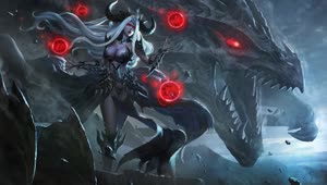Demon Girl Dragon HD Live Wallpaper For PC