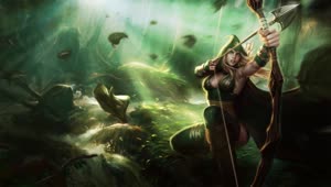 Sherwood Forest Ashe League Of Legends HD Live Wallpaper For PC