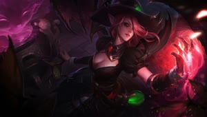 Bewitching Morgana League Of Legends HD Live Wallpaper For PC