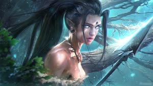 Nidalee Hunting League Of Legends HD Live Wallpaper For PC