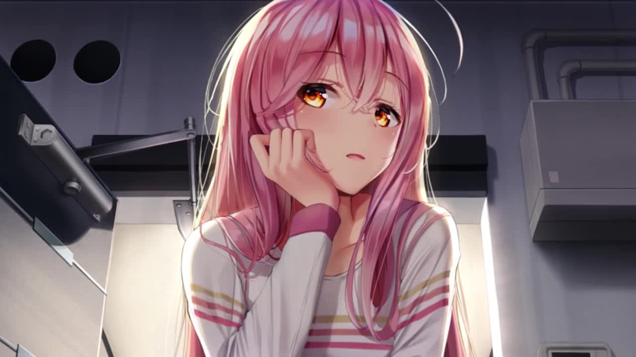 Download Anime Girl Thinking HD Live Wallpaper For PC