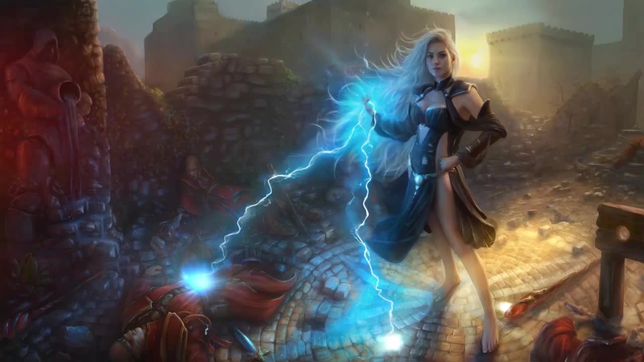 Download Morgane The Witch HD Live Wallpaper For PC