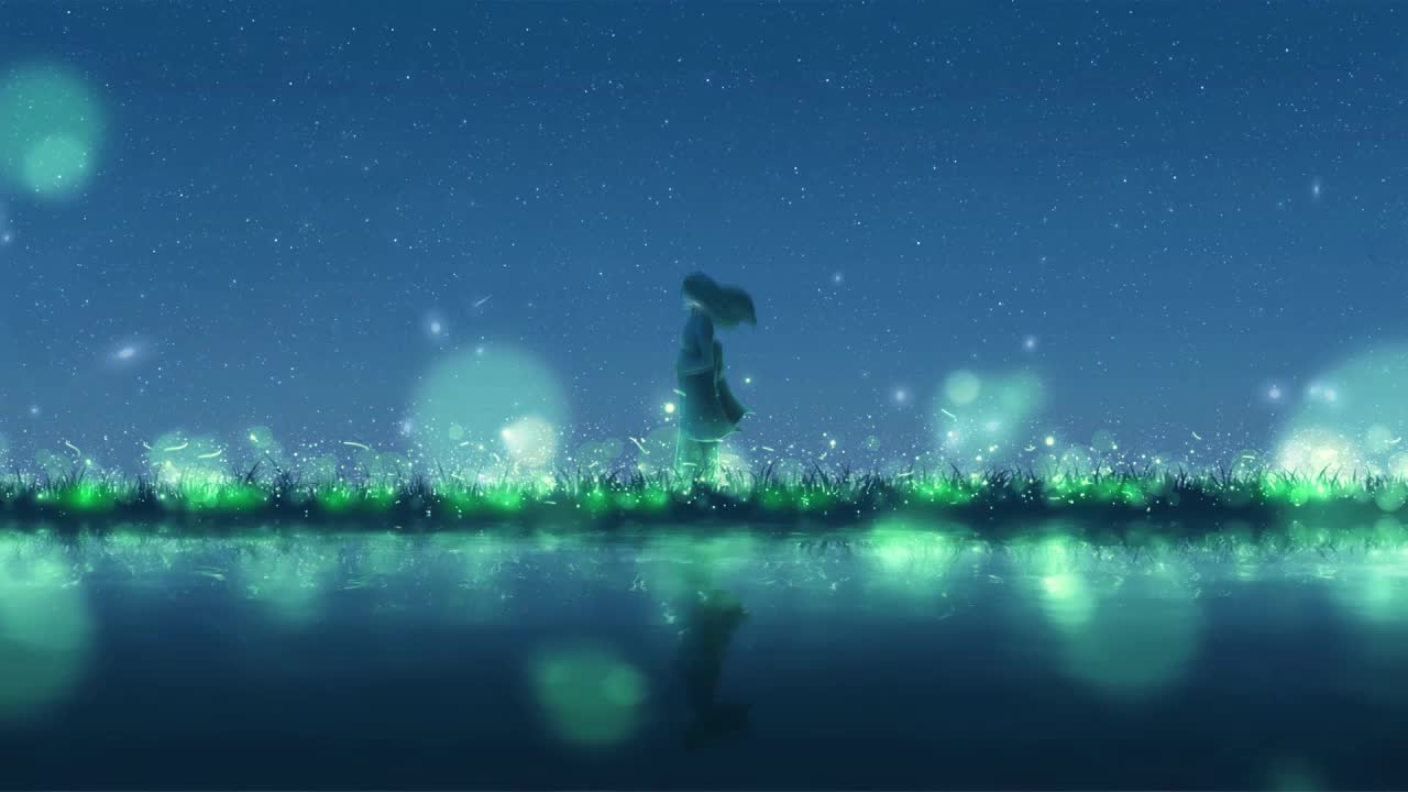 Download Anime Girl In The Field HD Live Wallpaper For PC