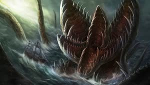 Sea Monster HD Live Wallpaper For PC