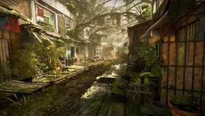 Overgrown Railroad HD Live Wallpaper For PC