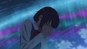 Mitsuha Crying Your Name HD Live Wallpaper For PC