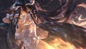 Albedo Overlord HD Live Wallpaper For PC