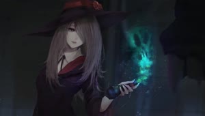 Fantasy Witch HD Live Wallpaper For PC