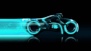 Motorcycle Tron Legacy Light Cycle HD Live Wallpaper For PC