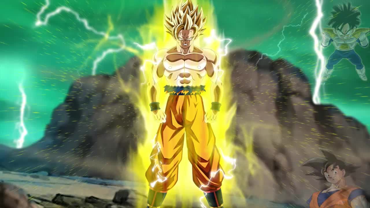 Download Son Goku Super Saiyan Dragon Ball Z 1 HD Live Wallpaper For PC