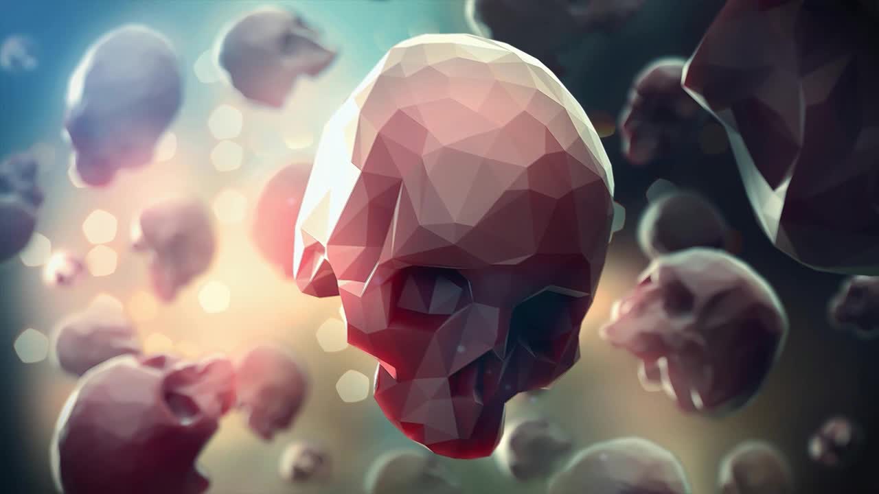 Download Abstract Skull HD Live Wallpaper For PC