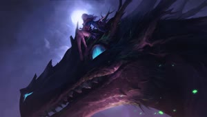 Dragon Of Luna HD Live Wallpaper For PC