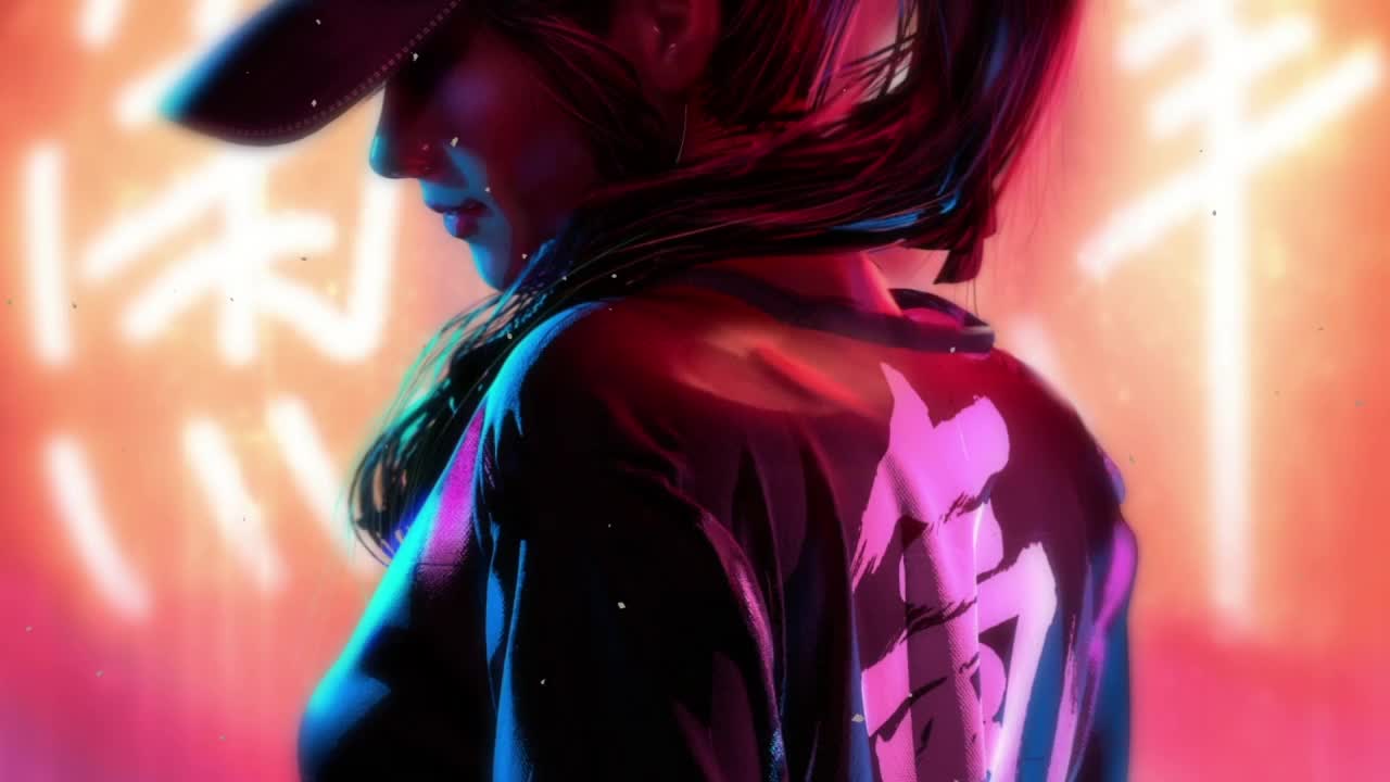 Download Girl Tokyo Night HD Live Wallpaper For PC