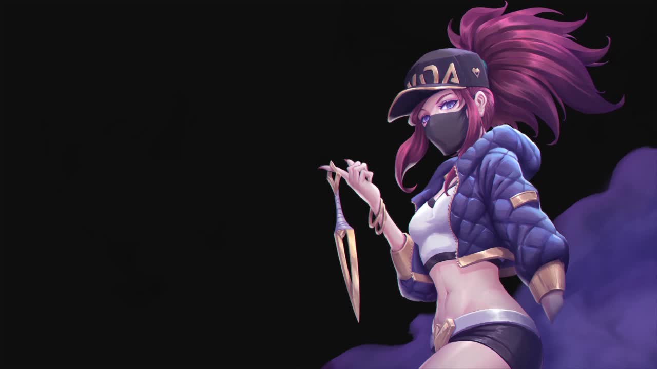 Download Kda Akali League Of Legends HD Live Wallpaper For PC
