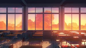 Evening Classroom HD Live Wallpaper For PC