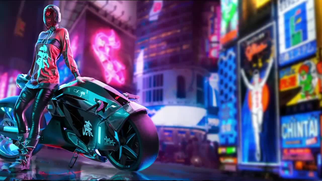 Download Neo Tokyo Cyberpunk HD Live Wallpaper For PC