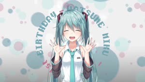 Hatsune Miku Birthday HD Live Wallpaper For PC