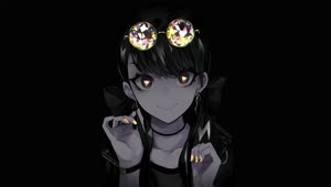 Dark Anime Girl HD Live Wallpaper For PC