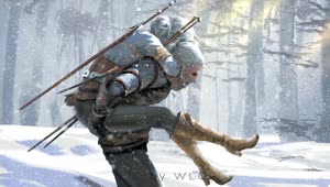 Geralt And Ciri The Witcher 3 HD Live Wallpaper For PC