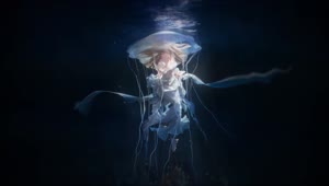 Anime Girl Underwater HD Live Wallpaper For PC