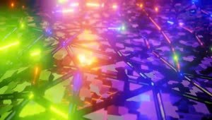 Abstract Cybercore Triangles HD Live Wallpaper For PC