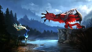 Xerneas And Yveltal Pokemon HD Live Wallpaper For PC