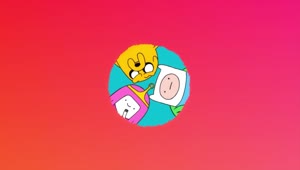 Adventure Time Circling HD Live Wallpaper For PC