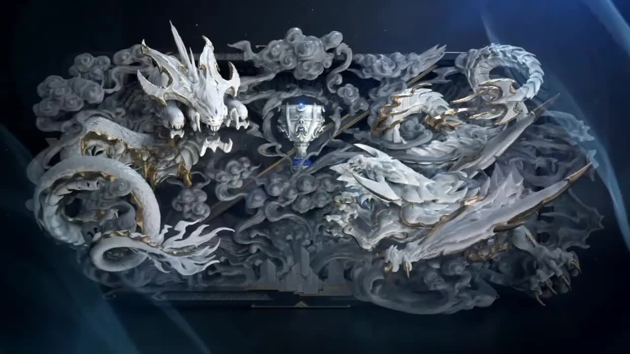 Download Dragon Statues League Of Legends HD Live Wallpaper For PC
