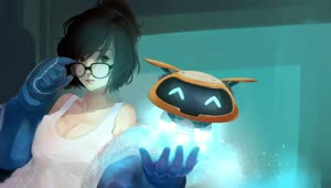 Mei Snowball Overwatch HD Live Wallpaper For PC