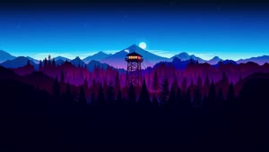 Tower Firewatch HD Live Wallpaper For PC