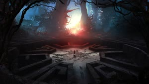 Forest Maze HD Live Wallpaper For PC