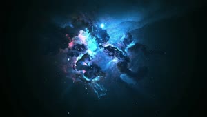 Dark Blue Galaxy HD Live Wallpaper For PC