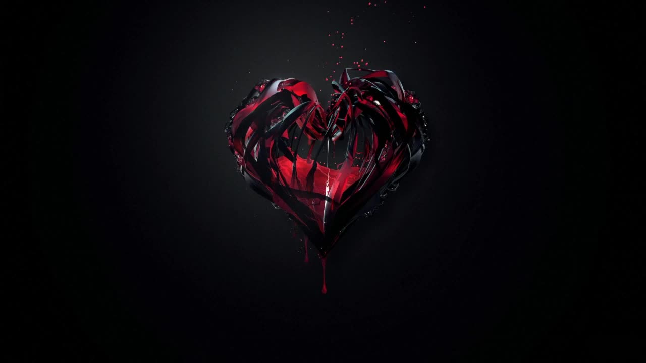 Download Dark Heart HD Live Wallpaper For PC