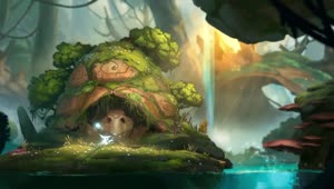 Ori And The Will Of The Wisps Swamp HD Live Wallpaper For PC