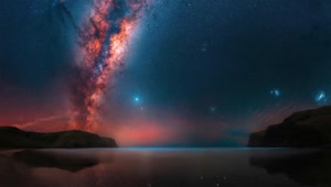Milky Way On The Bay HD Live Wallpaper For PC