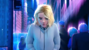 Gwen Stacy Spider Woman Spider Man Into The Spider Verse HD Live Wallpaper For PC