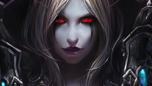 Sylvanas Windrunner World Of Warcraft Battle For Azeroth HD Live Wallpaper For PC