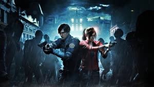 Leon And Claire Resident Evil 2 HD Live Wallpaper For PC
