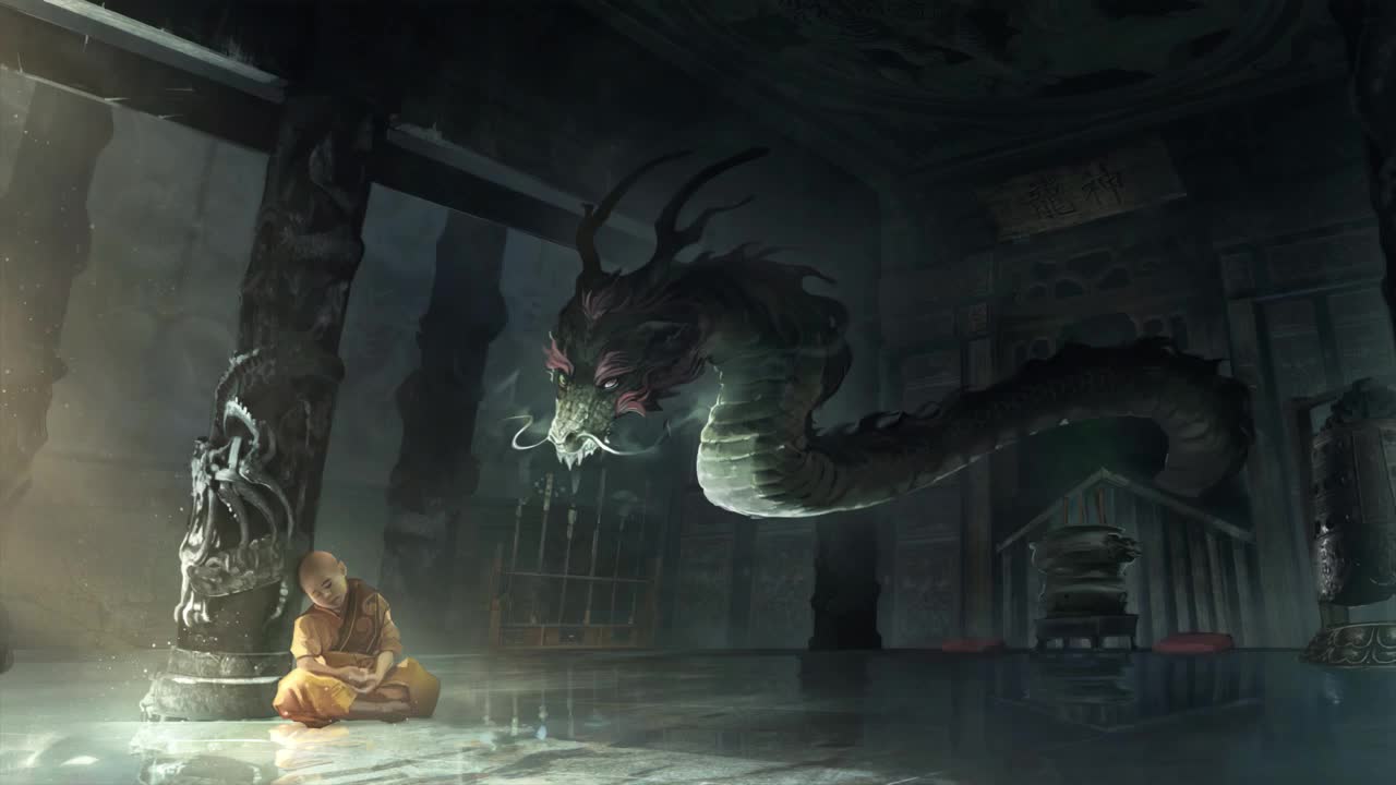 Download Temple Of Dragon HD Live Wallpaper For PC