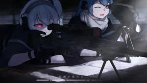 Anime Sniper Girls HD Live Wallpaper For PC